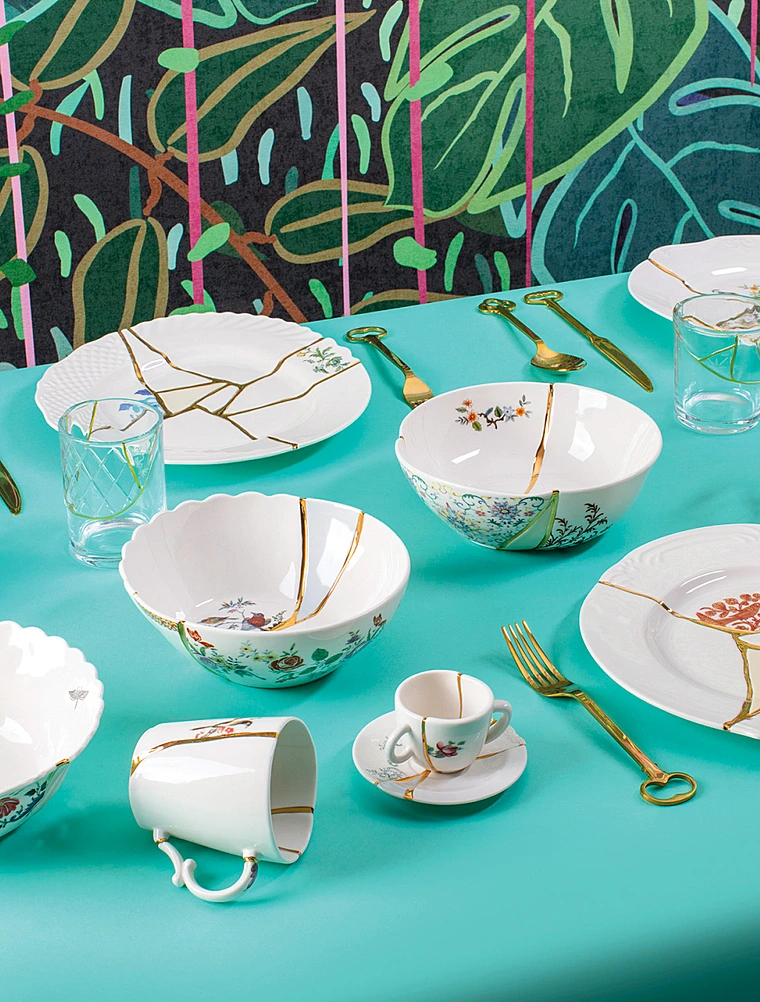 Тарелка обеденная Seletti осколки в ассортименте  4