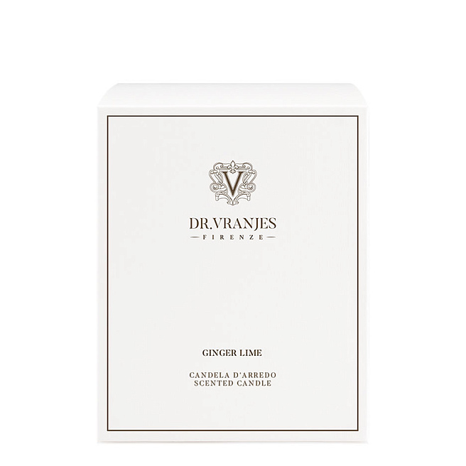 Аромасвеча Dr.Vranjes Ginger Lime (имбирь и лайм) 200 г 2