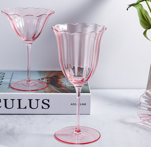Бокал для вина розовый бутон 1900 3
