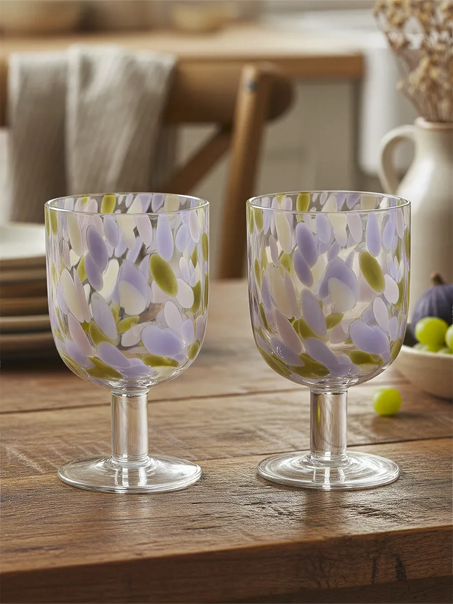 Бокал для вина нежный леопард 300 мл 4