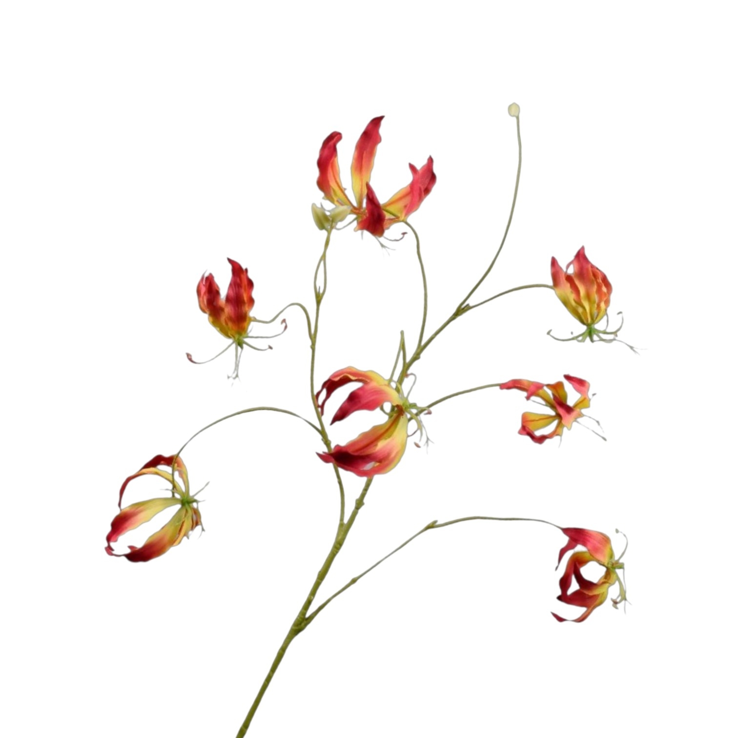 Глориоза желто-розовая 110 см silk-ka 