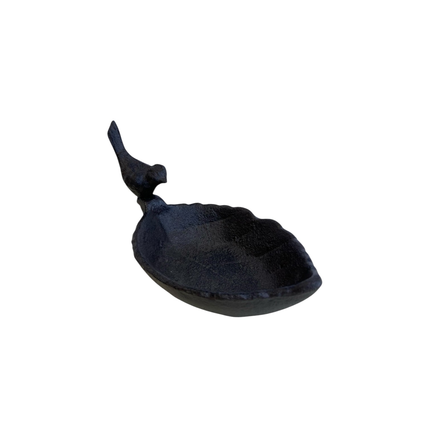 Блюдо с птичкой чугун