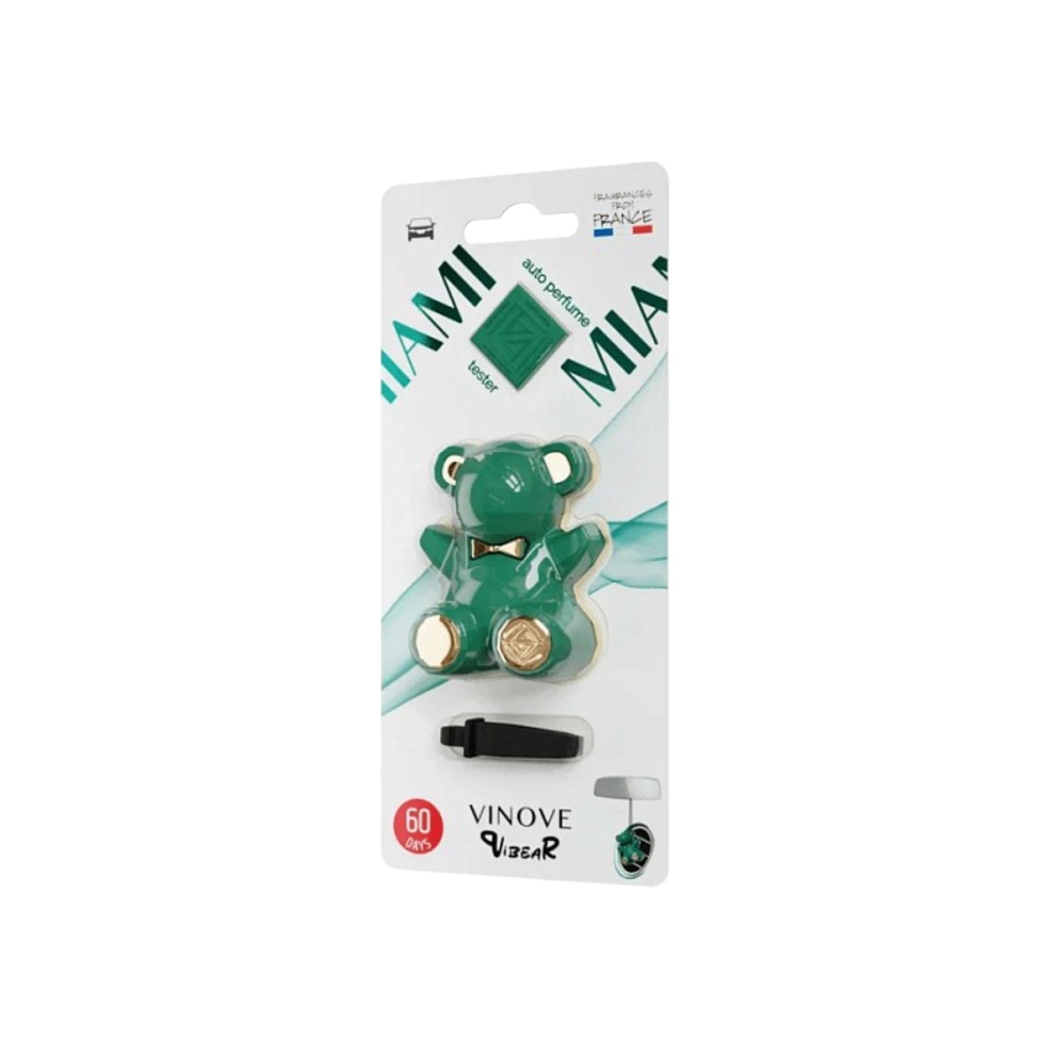 Ароматизатор для авто VINOVE VIBEAR зеленый MIAMI