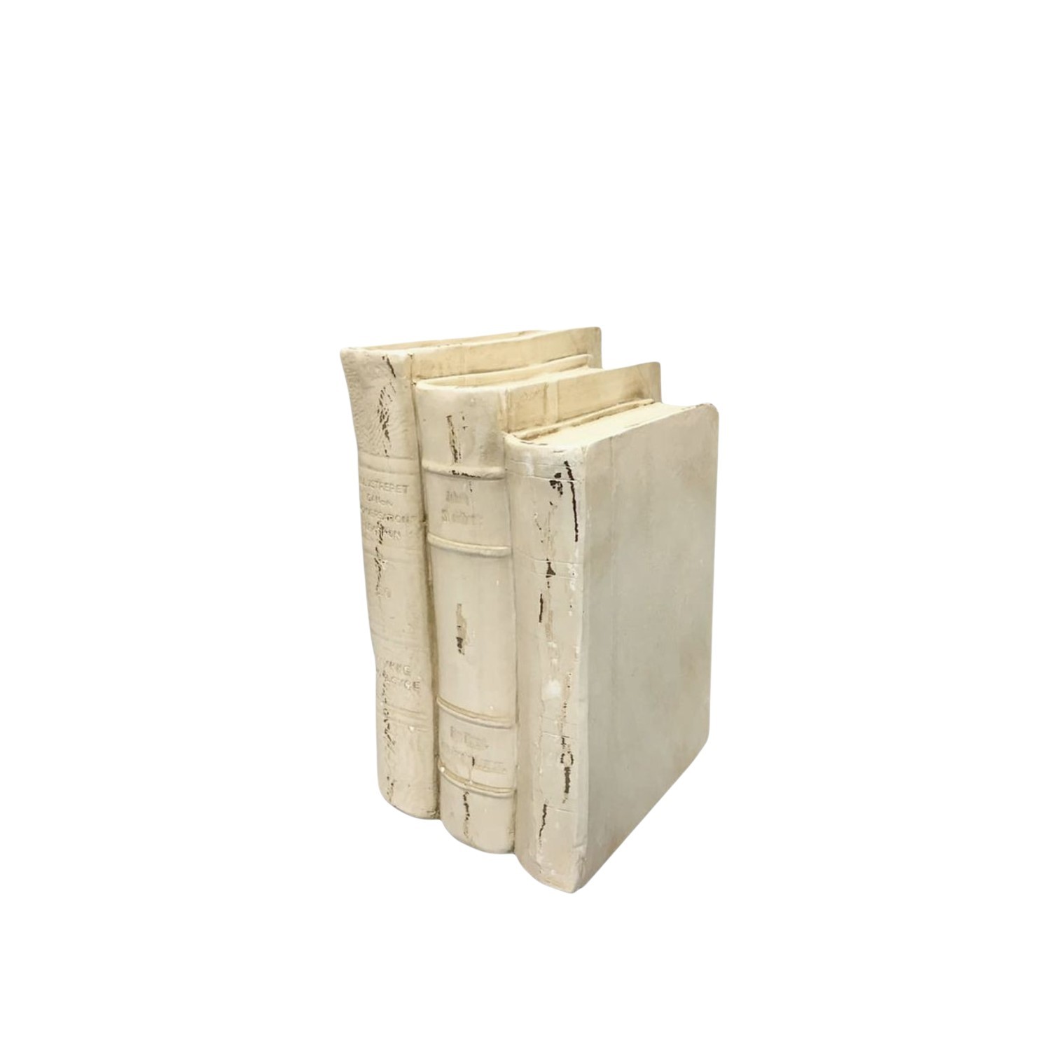 Декор книги белые S 