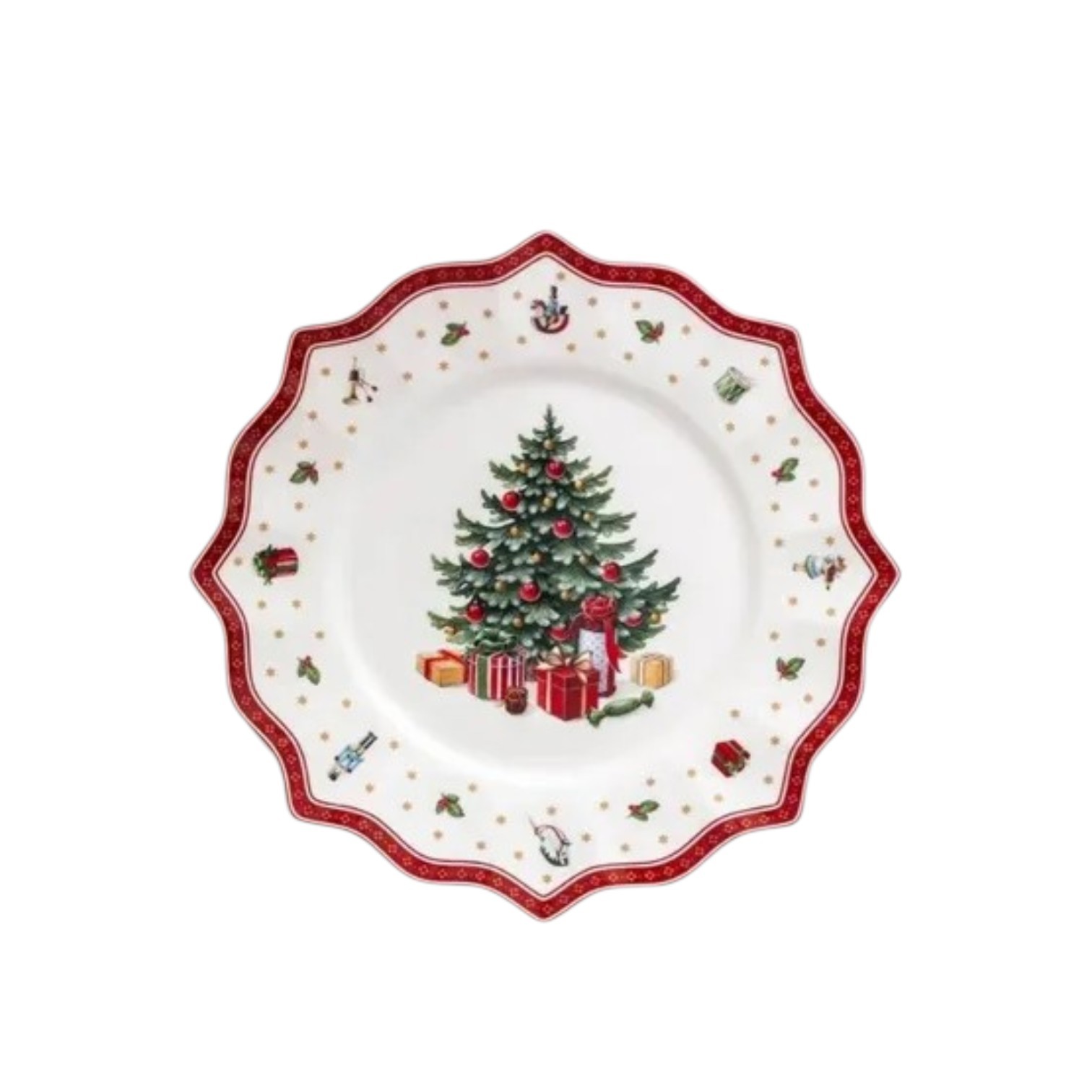 Блюдо Ёлка белое Villeroy & Boch 35см
