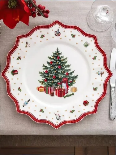 Блюдо Ёлка белое Villeroy & Boch 35см 3