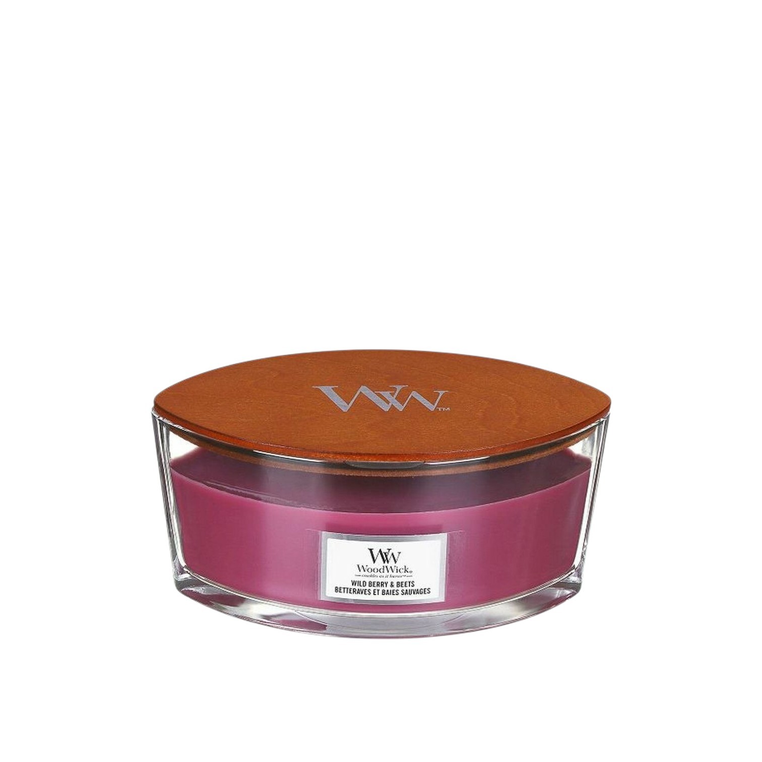 Свеча WoodWick эллипс Дикие ягоды  и сахарная свекла 453 г